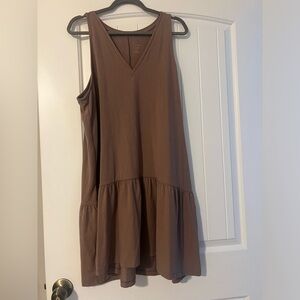 A New Day Peplum sleeveless dress